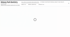 Desktop Screenshot of delaneyparkdentistry.com